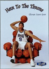 Olivier Saint-Jean Rookie Heir To The Throne RC 1997-98 Ultra #12 HT Kings