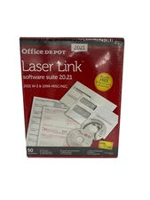 OFFICE DEPOT LASER LINK SOFTWARE SUITE 20.21 W-2 & 1099-MISC/NEC