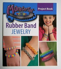 Monster Tail  Loom Rubberband Jewelry Instruction Book by Leisure Art New
