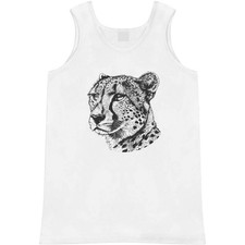 'Cheetah Portrait' Adult Vest / Tank Top AV065570