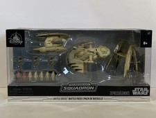 Star Wars Micro Galaxy Squadron BATTLE DROID BATTLE PACK DISNEY EXCLUSIVE