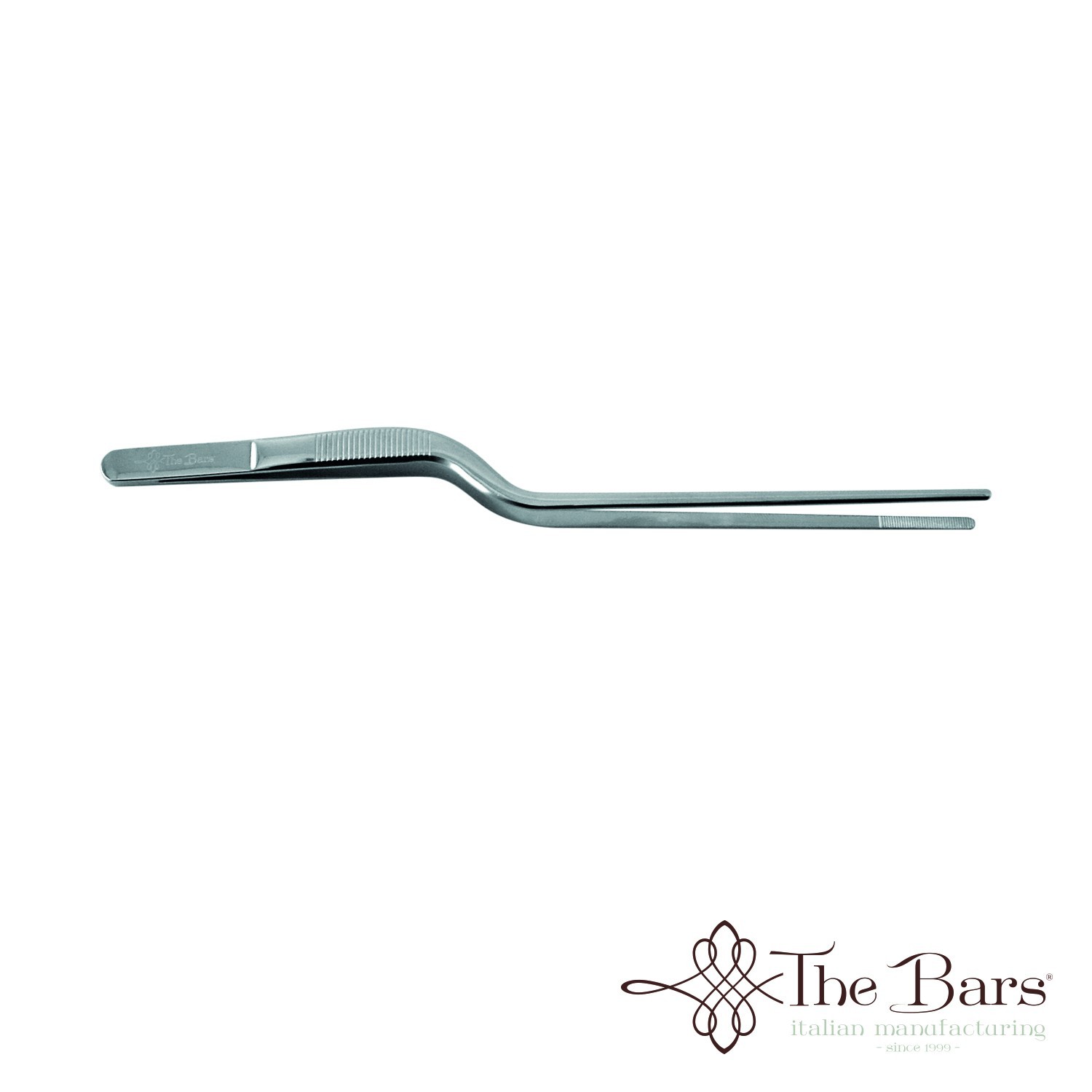 Bartender's Tongs Stainless Steel 21 Cm With Step For Cocktails The Bars