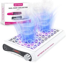 Nail dust collector. 6400PA powerful suction dust collector nail tech.