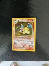 carta pokemon charizard 4/102 set base holo ita