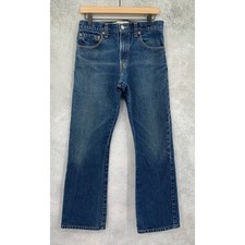 Vintage Levis 517 Jeans Mens 31x30 Blue Bootcut Distressed Y2K Denim Pants