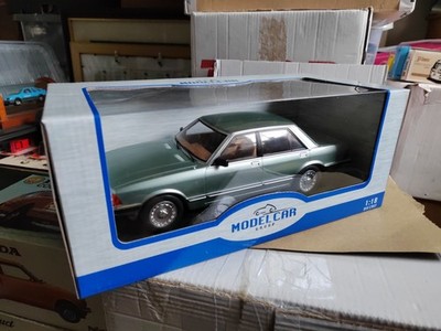 1/18 Boxed Model Car Group Mcg18535 Ford Granada Mk2 2.8i Ghia met green 