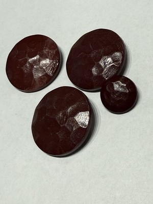 Vintage Antique 1960's Buttons 4 PCs Shank Clothing Restoration