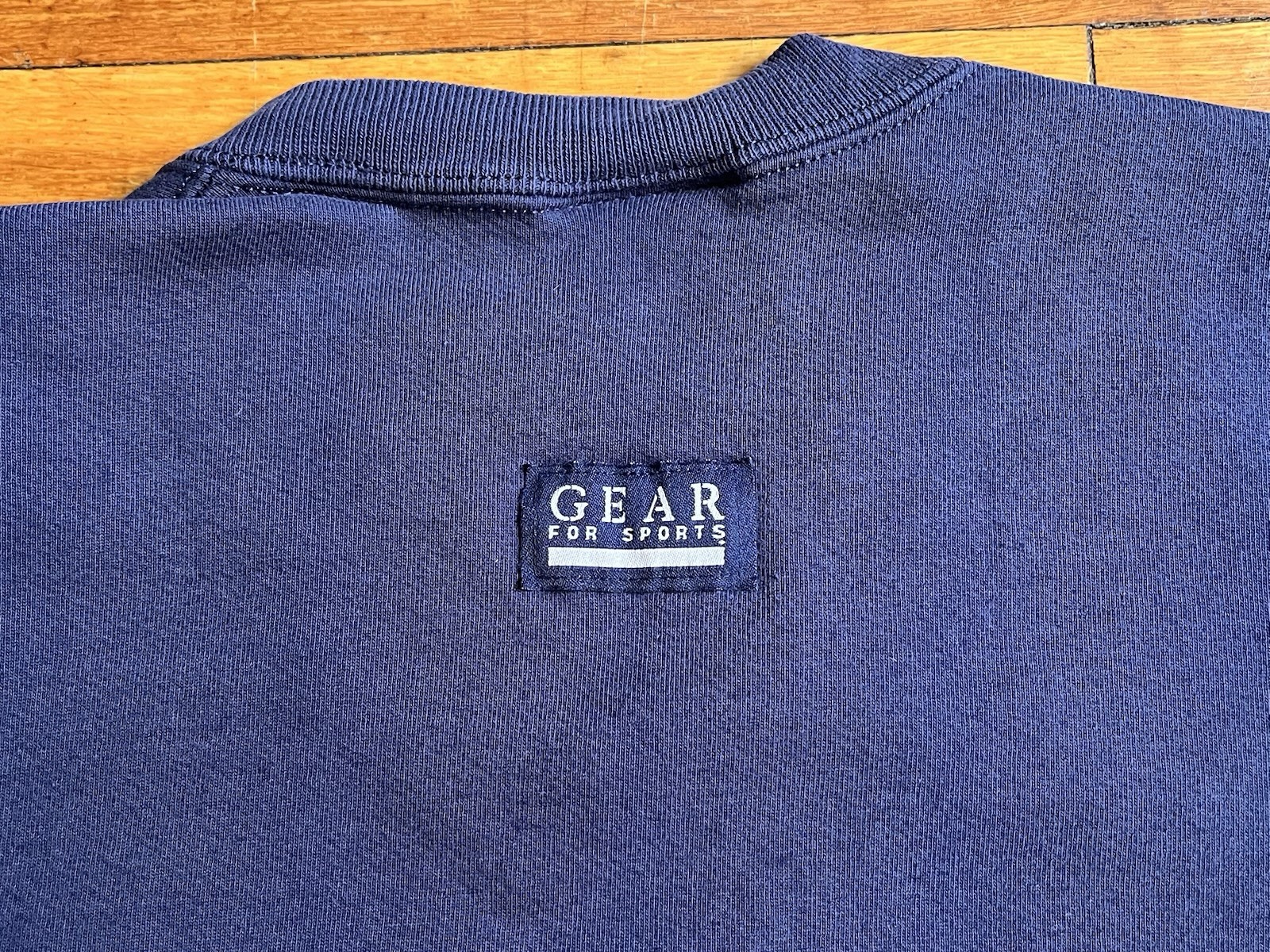 VINTAGE NYSE New York Stock Exchange Sweater Men’s L Navy 90s USA image 8