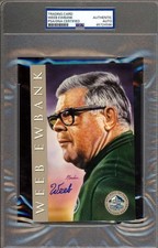 Weeb Ewbank PSA DNA Signed 1998 HOF Signature Series Autograph
