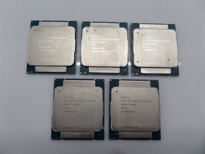 Lot Of 5 Intel Xeon E5-2637 v3 3.50GHz Quad Core CPU's SR202