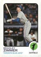 2022 Topps Heritage #644 Bradley Zimmer
