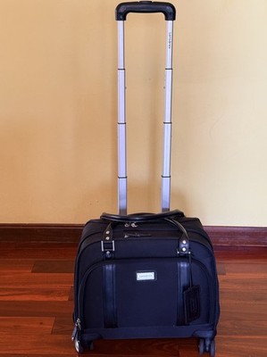Samsonite Luggage Women's Spinner Mobile Office Carry On Black  16.5 X 13.5 X 8