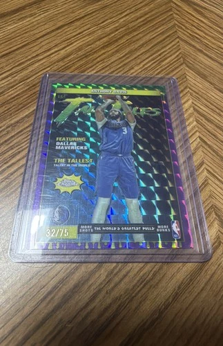 2025 Topps Chrome Anthony Davis Refractors Purple (RAW)