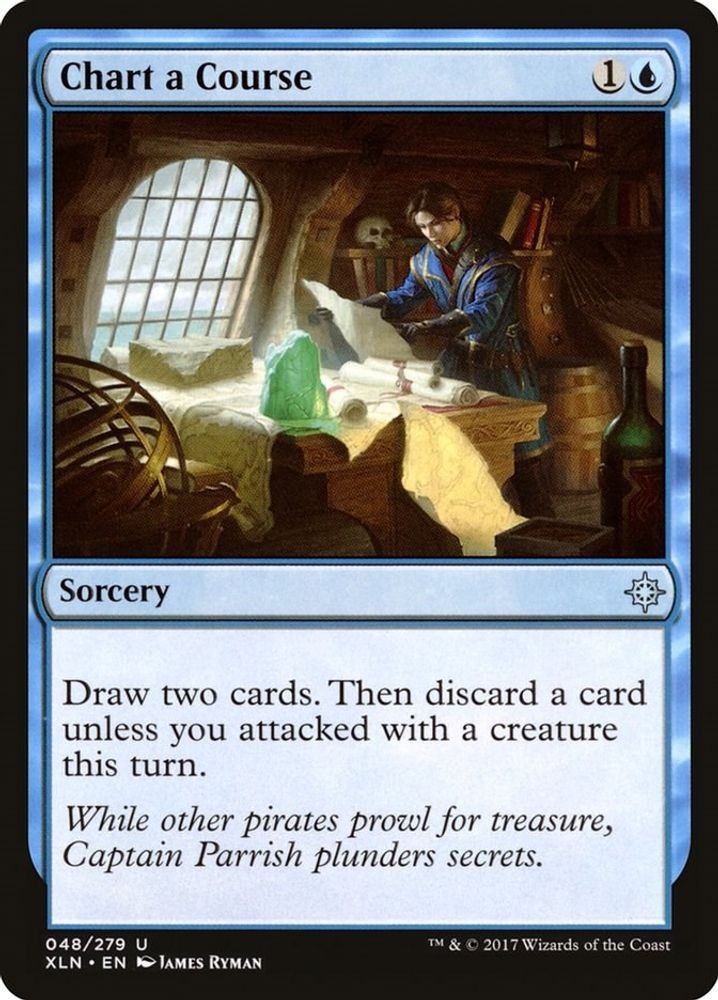 2017 Magic: The Gathering: Ixalan - Chart a Course (#48, U, Lightly Played)