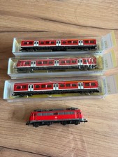 Minitrix Nahverkehrszug ,Spur N mit E-Lok 110