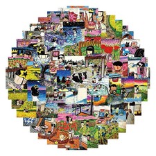 30pcs Random Cool Graffiti Cartoon Decals Stickers