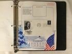 Marquis V Fleetwood First Day Issue U.S. Stamps Binder Album 1960s 55 Full Pages — photo 7