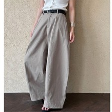 Japanese Women's Wide Leg Pants Straight-leg pants Trousers Casual