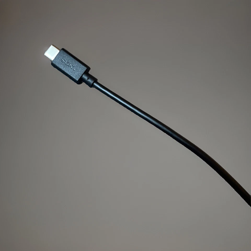 Cable cargador de datos USB C tipo C original Sony para Sony u otros dispositivos Foto 2 de 3