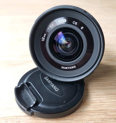 Samyang 12mm f/2,0 NCS CS Objektiv für Sony E-Mount - Schwarz (APS-C)
