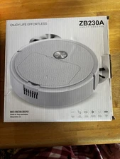 Small Robotic Wireless Rechargeable Round Vacuum Cleaner Sweeper