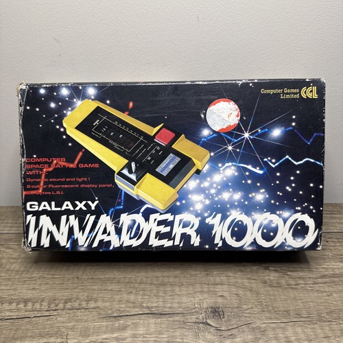 CGL Galaxy Invader 1000 Vintage 1980 Spiel Originalverpackt Sehr Guter Zustand Funktioniert