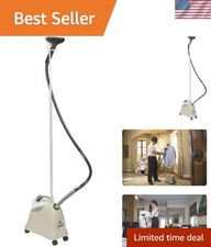 J-2000 Jiffy Garment Steamer with Plastic Steam Head, 120 Volt, Beige