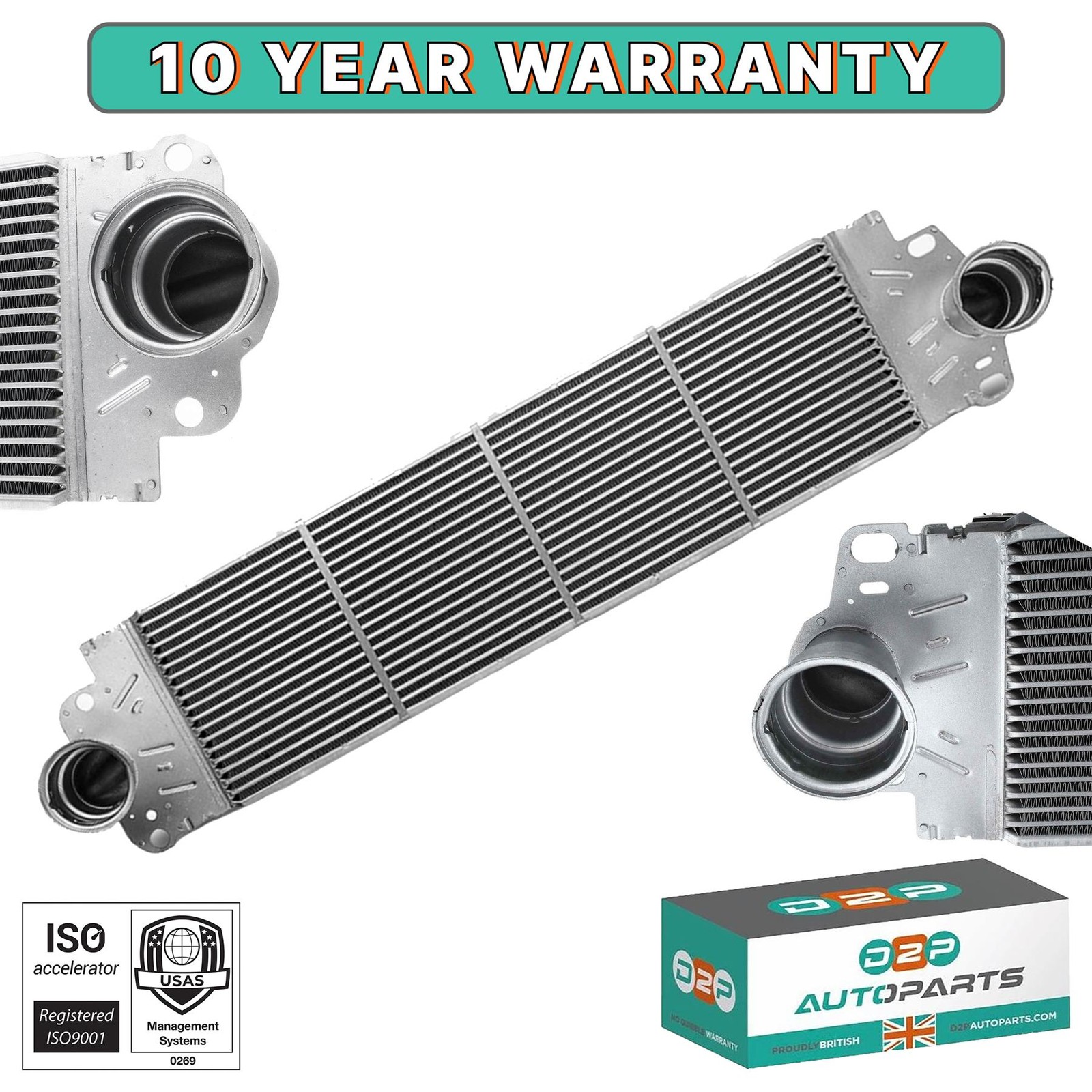 Intercooler For Vw Multivan Caravelle Transporter T5/T6 Tdi Diesel 7H0145804a - Image 2