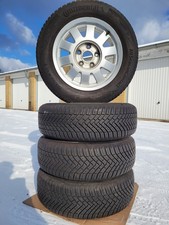 4x Continental AllSeasonContact 195/65R15 91T auf Audi A4 (B5) 15 Zoll Alufelgen