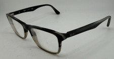 RAY-BAN EYEGLASSES FRAMES ONLY RB5279 BLACK/BROWN STRIPED FULL RIM 55-18-145
