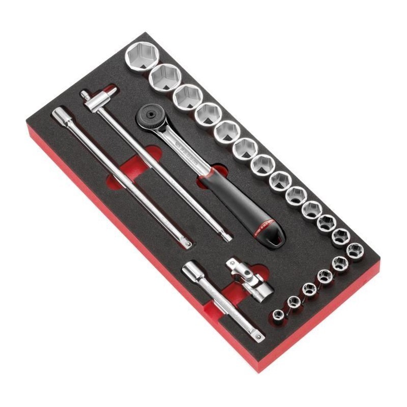Module mousse douilles FACOM MODM.S1APB 1/2 en acier forgé de haute précision