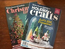 Better Homes & Gardens-Christmas Ideas and Holiday Crafts. New ! Never Read
