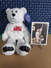 1998 Limited Treasures Doug Flutie Special Edition Bear /12,500 and NFL Card