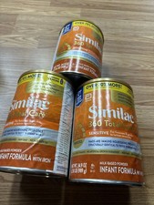 3 CANS OF SIMILAC 360 TOTAL CARE SENSITIVE 34.9 OZ EACH INFANT FORMULA 12/1/26