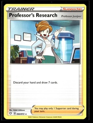 Professor's Research 060/072 Shining Fates NM