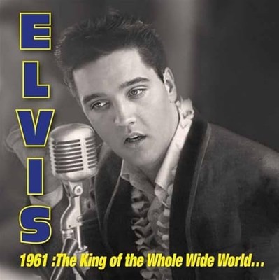 ELVIS PRESLEY - 1961  KING OF WHOLE WILD WORLD 3LP BLUE  YELLOW SPLAT - J72z