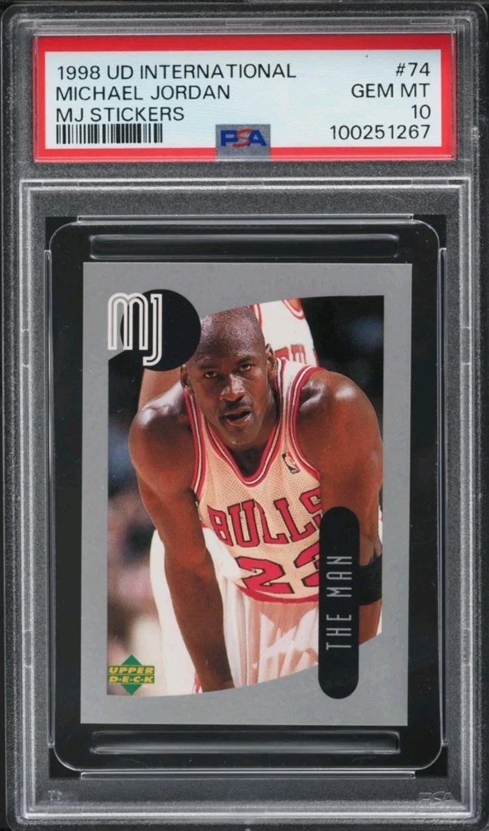 Michael Jordan PSA 10 Graded Basketball Trading Cards for sale | eBay