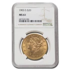 1903-S Liberty Double Eagle — photo from another recent sale