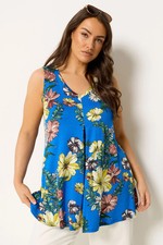 Image of Yours Curve Plus Size Womens Vest Top
