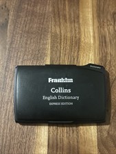 Franklin DMQ221 Collins English Dictionary Thesaurus Electronic Pocket Tested