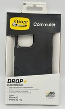 OtterBox Apple iPhone 12 or iPhone 12 Pro Commuter Series - Black Heavy Duty