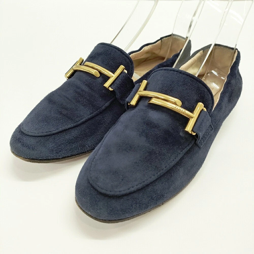 TOD’S TOD'S scarpe double T mocassini slip on taglia 34 scarpe blu navy donna TOD'S 4 1211G