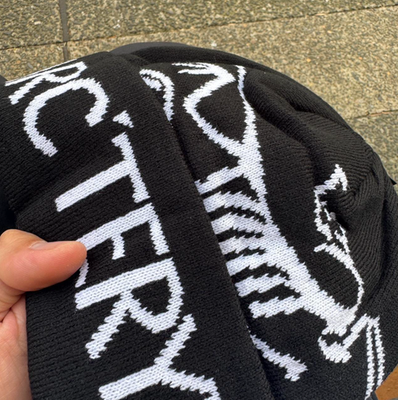 Arc'teryx Bird Word Toque – Black Void Wool Beanie Winter Outdoor