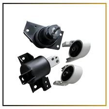 Engine Motor Transmission Mount Set Compatible w/ Accent Rio Rio5 1.6L - 4Pcs