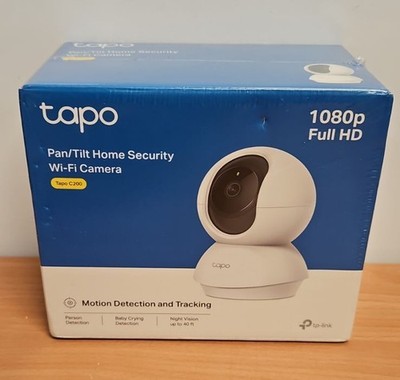 Tp-Link Tapo Pan/Tilt Security Camera C200 for Baby Monitor, Pet Camera W/Motion