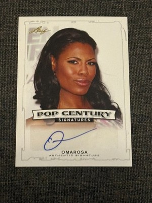 2014 Leaf Pop Century Autograph Auto Omarosa The Apprentice