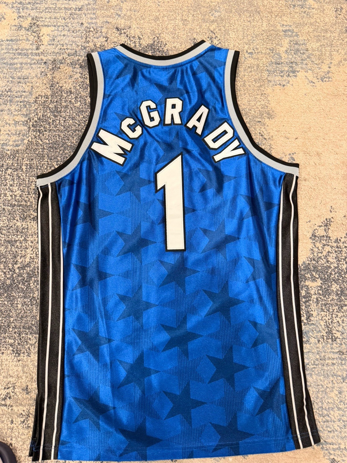 100% Authentic Mitchell & Ness NWOT Orlando Magic Tracy Mcgrady Jersey Sz 40 M
