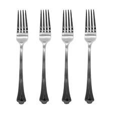 Gorham Nouveau 18/8 Stainless Steel 8" Dinner Fork (Set of Four)