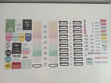 Happy Planner Sticker Assortment 4 Sheets Meeting To Do Work 