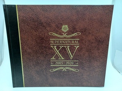 Supernatural 15 Seasons 2005-2020 Crew Members Souvenir Book